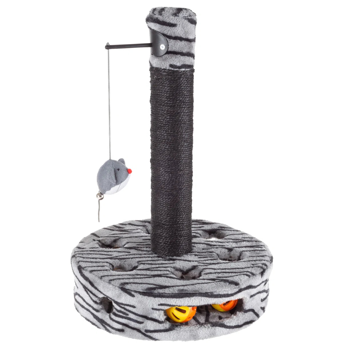 PETMAKER Cat Scratcher for Indoor Cats, Black